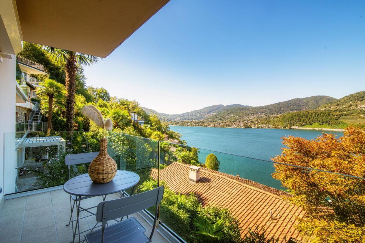 La Palma 1 By Quokka 360 - Modern Panoramic Lake View Flat Montagnola Exterior photo